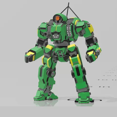 American Mecha Polyphemus new poses