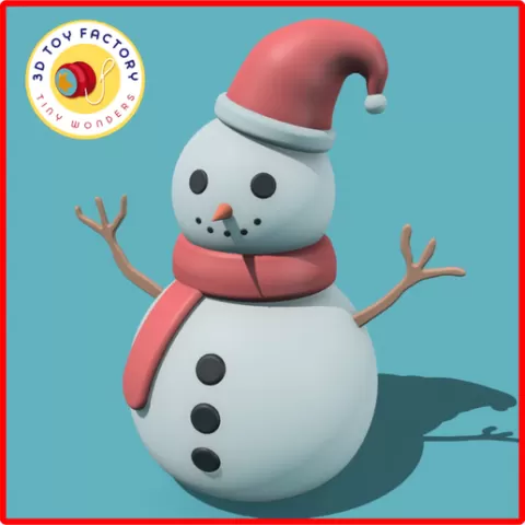Winter Hat Snowman