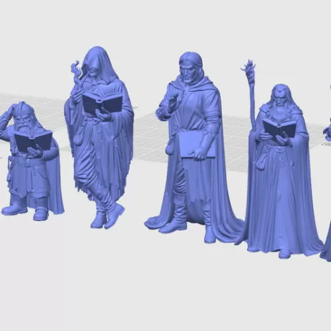 Kit Book Nook 6 Figures LOTR Lord of the rings Senhor dos aneis