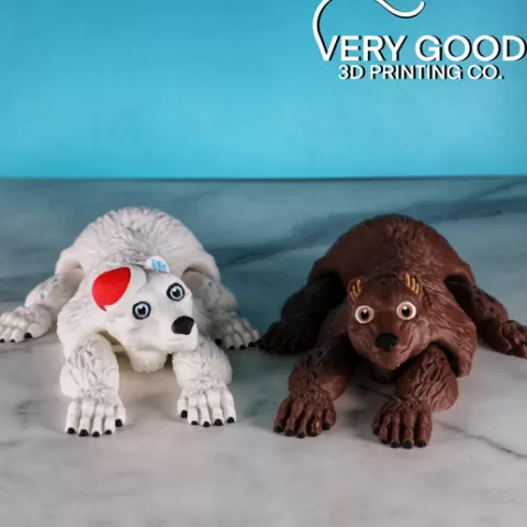 Flexi Bear & Polar Bear - Holiday Variation