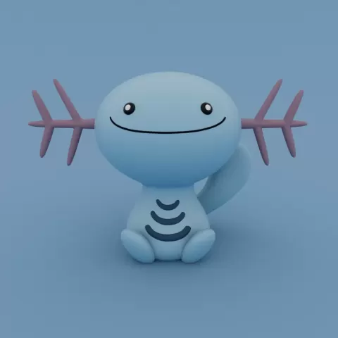 Wooper - Pokemon - akash3dprints