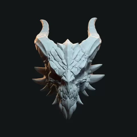 Dragon V1 - CUSTOM ACTION FIGURE HEAD