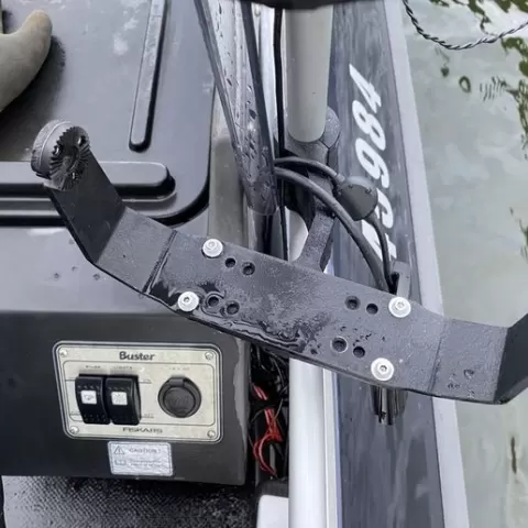 Humminbird Helix 9 rail mount bracket