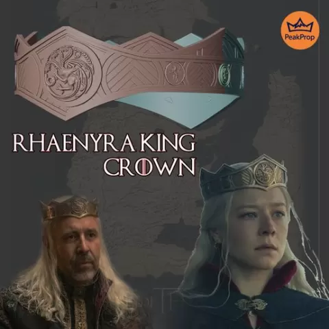 Rhaenyra Targaryen Crown – House of the Dragon Royal Crown