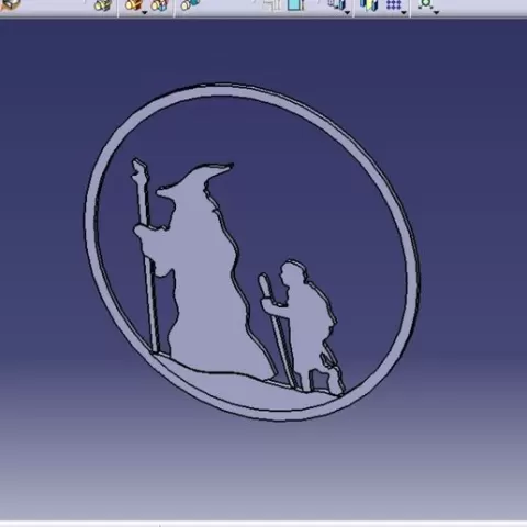 bilbo and gandalf