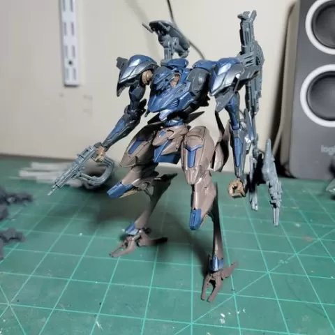 Armored Core 6 30mm Nachtreiher legs knee upgrade parts