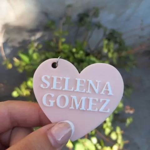 Selena Gomez Key Chain