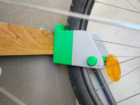 Vélo accroche murale