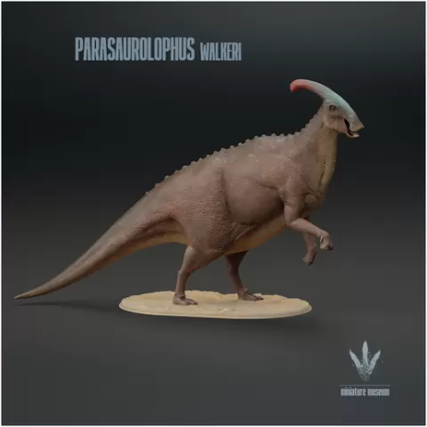Parasaurolophus walkeri : Standing