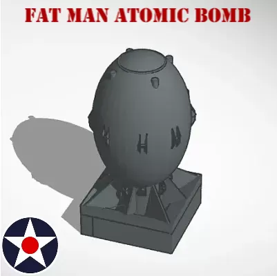 Fat Man Atomic Bomb