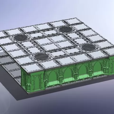 Tile Raiser Zone Mortalis 28mm