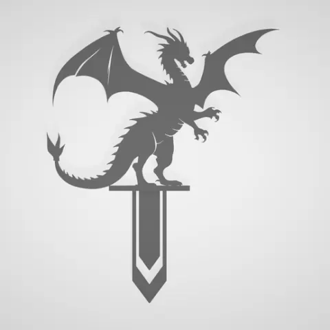 🔥 / DRAGON / DRAGON / DRAKE / ANIMAL / PET / DOG / CAT / FANTASY / BOOKMARK / SIGN / BOOKMARK / GIFT / BOOK / BOOK / SCHOOL / STUDENTS / TEACHER / OFFICE / DRAGON / FIRE