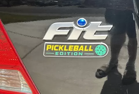 Pickleball Edition Car Emblem