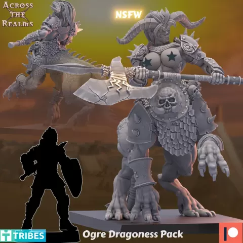 Ogre Dragoness Pack