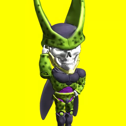 CELL only version with hand on head