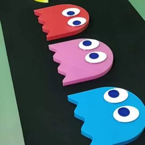Pacman and Ghosts