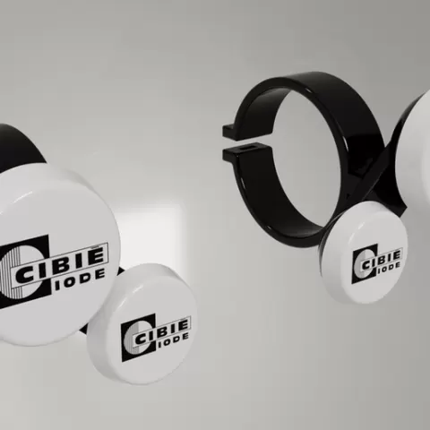 Rallye-style headlight ramp for MTB Handlebars