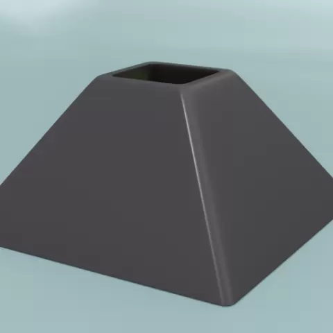 pyramid pot