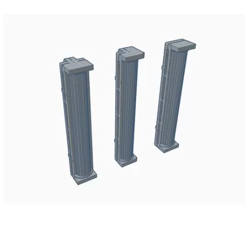 Playmobil Castle Burg Castillo special column,Spalte,columna, connector,Anschluss,conector, L, T, I, compatibile playmobil 3666 sett