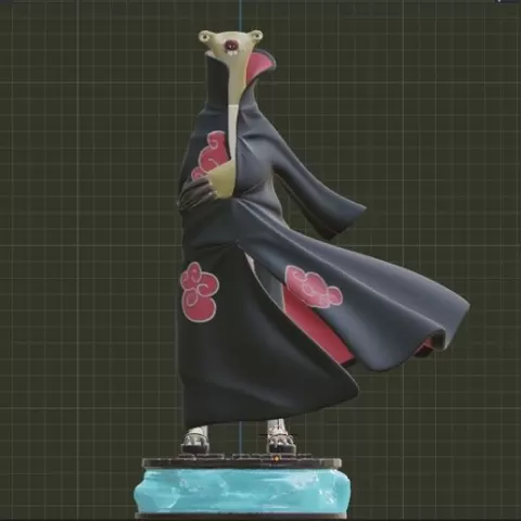 SID NINJA AKATSUKI 3D PRINT