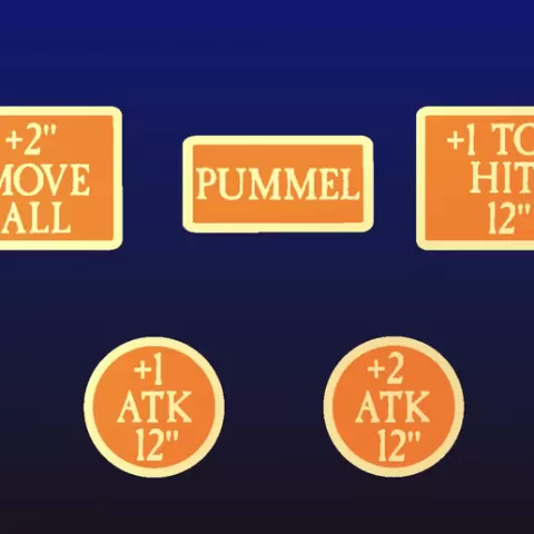 Giants token set