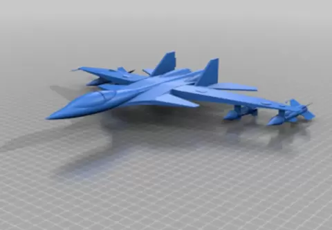 Firefox jet - 3Dpez