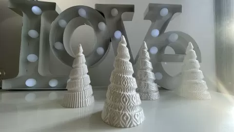 圣诞树-3款设计 - Oasis3dlab