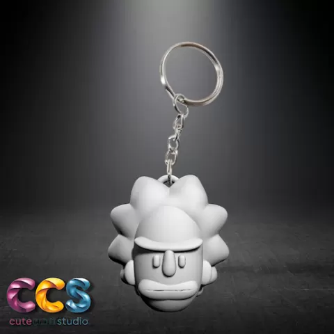 Rick Sanchez Chibi Keychain
