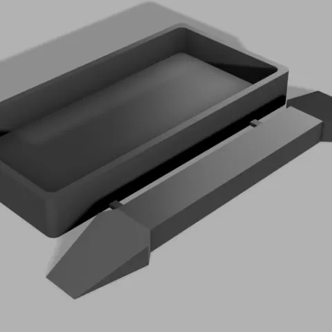 Glue mixing tray and tool