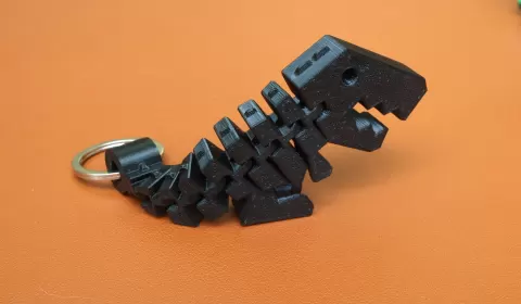 Flexi Rex Keychain