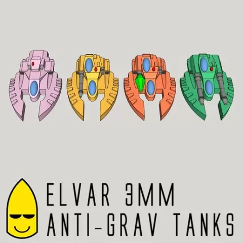 3mm ELVAR Grav-Tanks