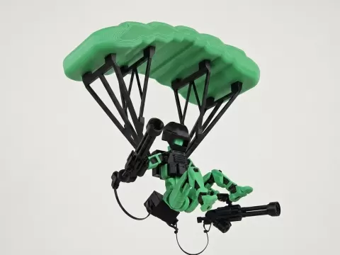 Dummy 13 parachute