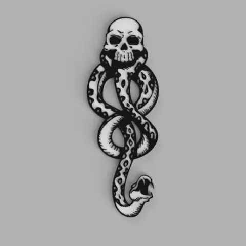 Harry Potter And The Deathly Hallows - Draco Malfoy Tattoo Book Markers