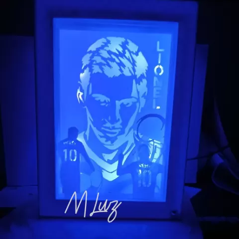 Messi Lightbox Lamp