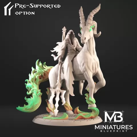 骑在马上的塞德 - Miniatures Blueprint
