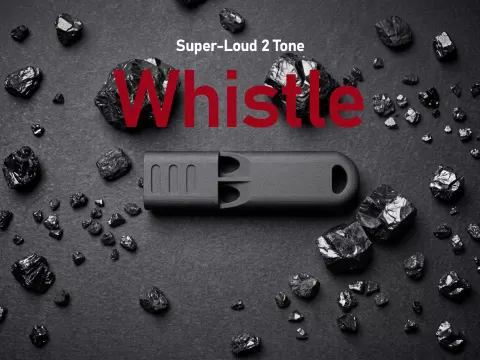 Super Loud 2 Tone Whistle - Thunderstorm Compact
