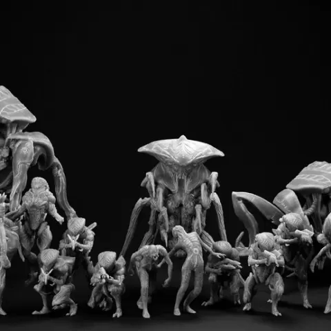 Enemy Collector Set Mass Effect Miniature STL
