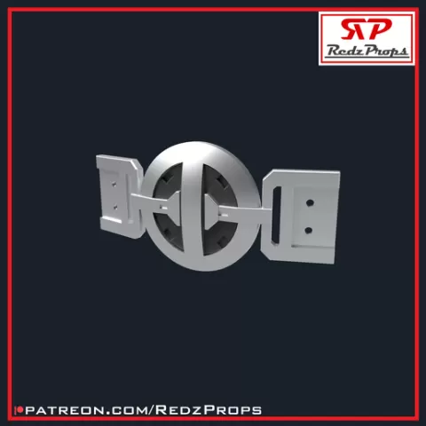 Cowboypool Buckle Cosplay Prop