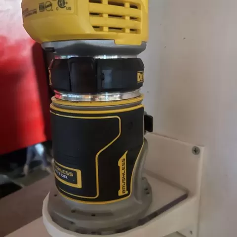 DeWalt 20v router storage shelf