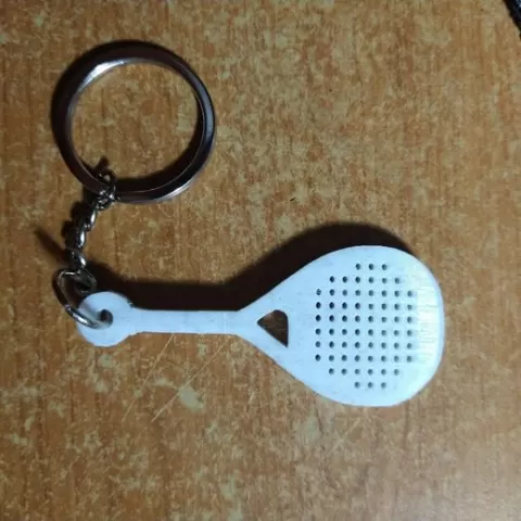 Padel Racket Keychain