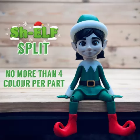 Sh-Elf SPLIT, Female by ENIQUE3D
