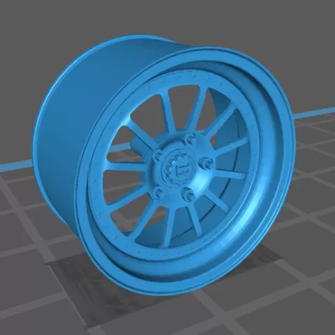 1/24 Scale Rotiform B Wheels (18 Inch)