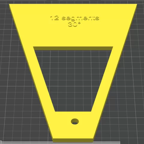 12 segment wedge