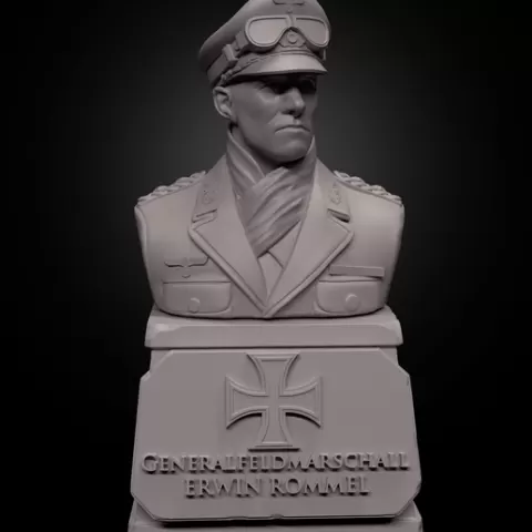 Erwin Rommel Bust
