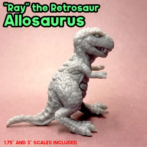 "Ray" the Retrosaur Allosaurus