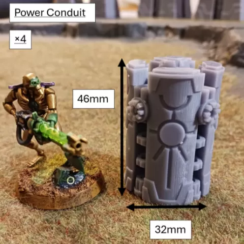 Necron Power Conduits