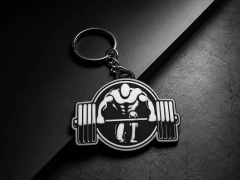 Gym keychain