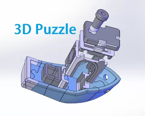 3D Puzzle 3D Benchy