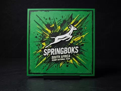 South Africa Springboks - Hueforge