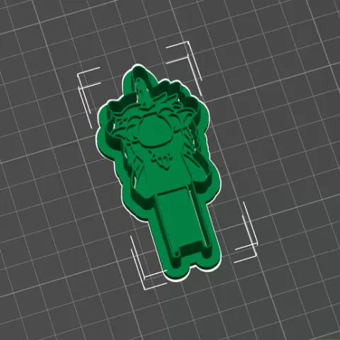 Unicorn Puppet cookie cutter